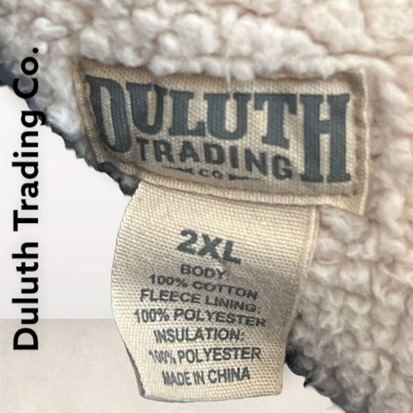 Duluth Trading Co. Red Check - Lined Vest Size 2XL - Picture 11 of 12